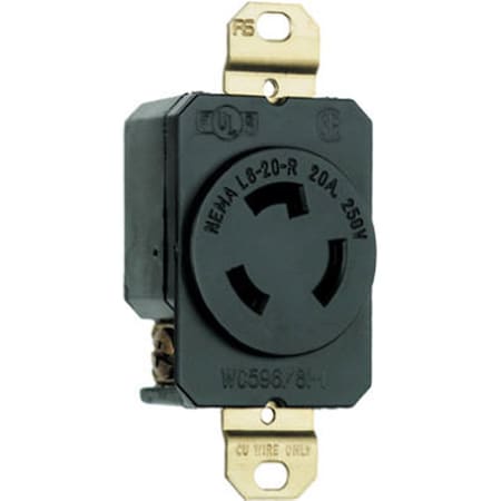 Nextgen L620RCCV3 Locking Outlet20A250VBlack NE586424